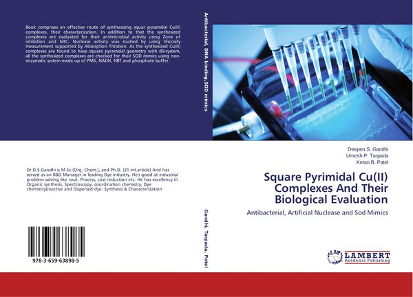 Produktbild: Square Pyrimidal Cu(II) Complexes And Their Biological Evaluation