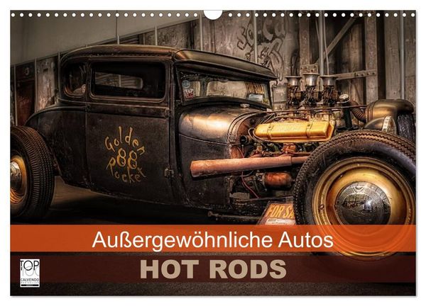 Produktbild: Au&szlig;ergew&ouml;hnliche Autos - Hot Rods (Wandkalender 2027 DIN A3 quer), CALVENDO Monatskalender