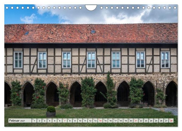 Produktbild: Klosterwelten - Zisterzienser im Harz (Wandkalender 2027 DIN A4 quer), CALVENDO Monatskalender