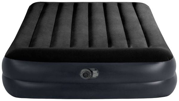 Produktbild: Intex 64124ND DuraBeam PillowRestRaised Luftbett (L x B x H) 203 x 152 x 42cm Schwarz