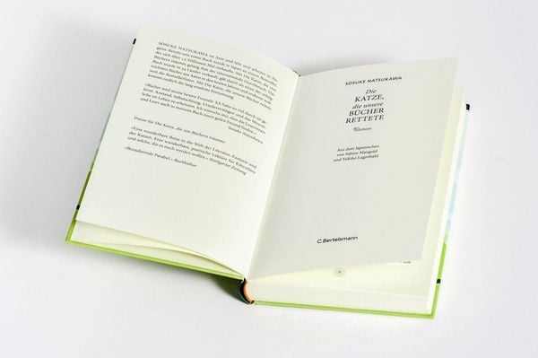 Produktbild: Die Katze, die unsere B&uuml;cher rettete