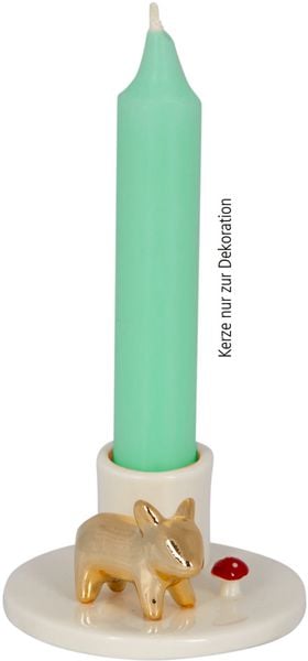 Produktbild: Kerzenhalter Gl&uuml;ckslicht - Viel Gl&uuml;ck