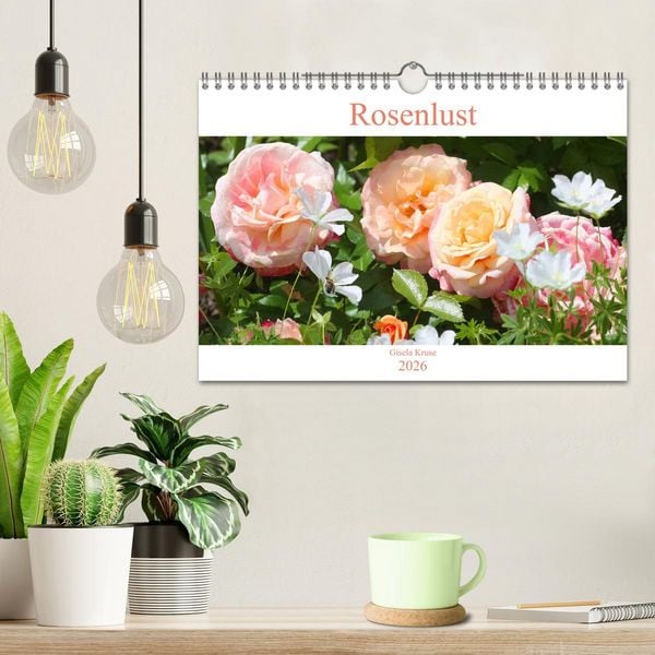 Produktbild: Rosenlust (Wandkalender 2026 DIN A4 quer), CALVENDO Monatskalender