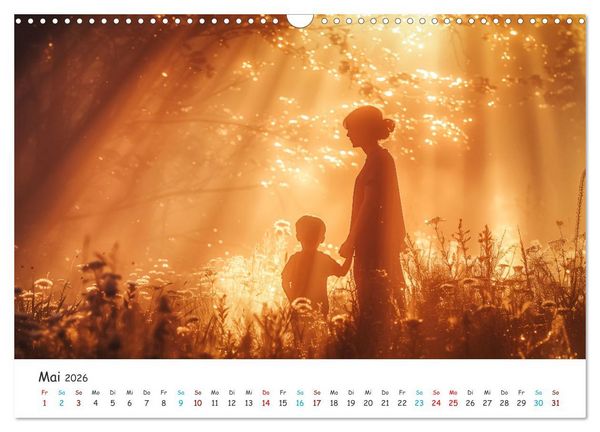 Produktbild: Die Melodie der Liebe (Wandkalender 2026 DIN A3 quer), CALVENDO Monatskalender