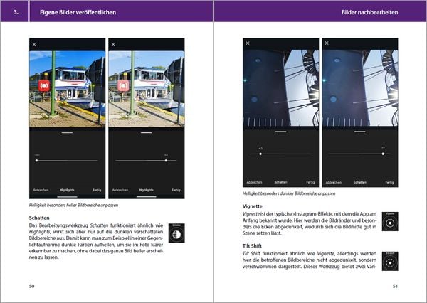 Produktbild: Instagram optimal nutzen - Alle Funktionen anschaulich erkl&auml;rt, mit vielen Tipps und Tricks - komplett in Farbe - 4. Auflage