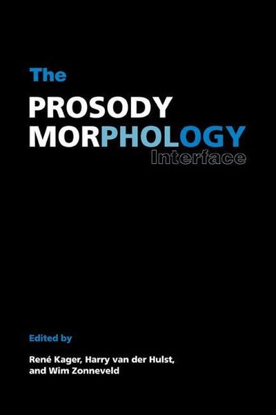 Produktbild: The Prosody-Morphology Interface