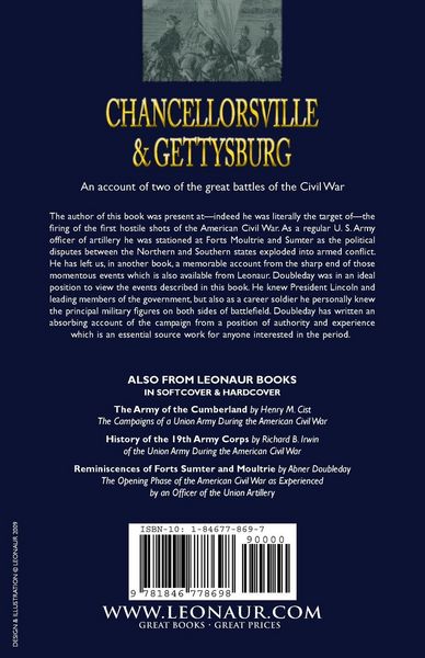 Produktbild: Chancellorsville and Gettysburg