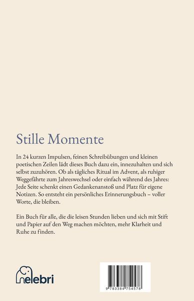 Produktbild: Stille Momente mit mehr als 20 Texten und Poesie zur Reflexion