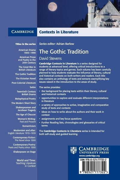 Produktbild: The Gothic Tradition