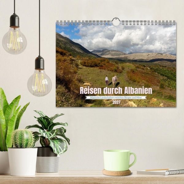 Produktbild: Reisen durch Albanien - Magische Landschaften zwischen Bergen und Meer (Wandkalender 2027 DIN A4 quer), CALVENDO Monatskalender