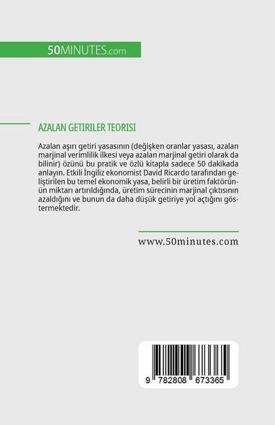Produktbild: Azalan getiriler teorisi