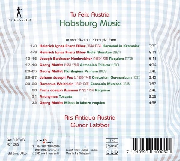 Produktbild: Hapsburg Music