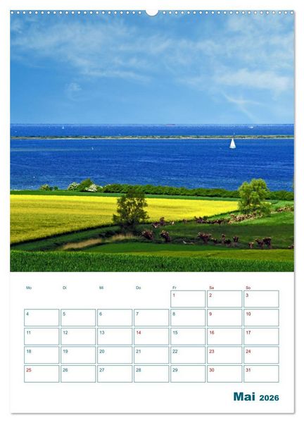 Produktbild: Ostseebad Rerik - Terminplaner (Wandkalender 2026 DIN A2 hoch), CALVENDO Monatskalender