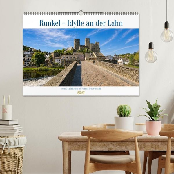 Produktbild: Runkel - Idylle an der Lahn (Wandkalender 2027 DIN A2 quer), CALVENDO Monatskalender
