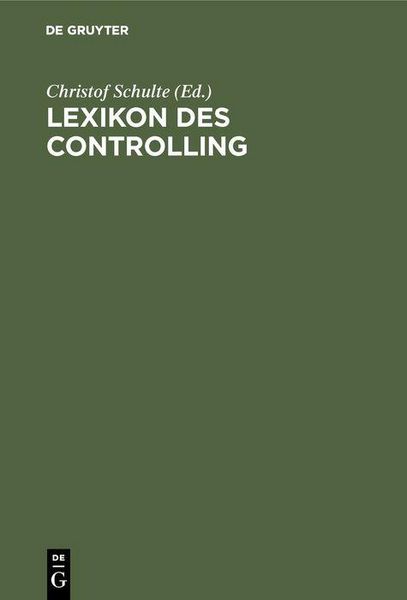 Produktbild: Lexikon des Controlling