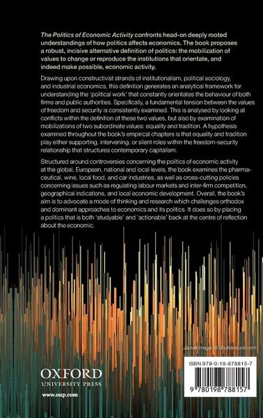 Produktbild: The Politics of Economic Activity