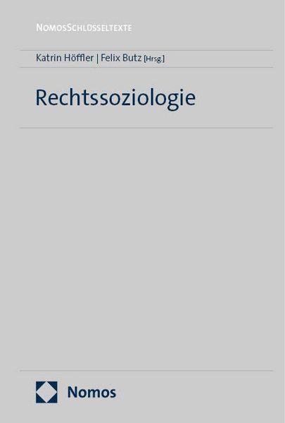 Produktbild: Rechtssoziologie