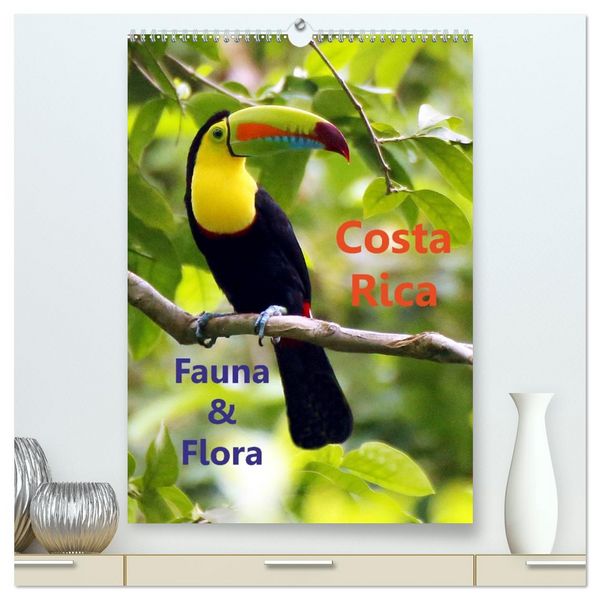 Costa Rica - Fauna & Flora (hochwertiger Premium Wandkalender 2026 DIN A2 hoch), Kunstdruck in Hochglanz