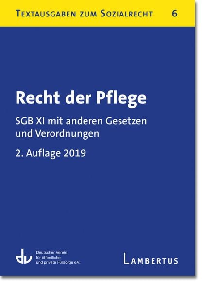 Produktbild: Recht der Pflege