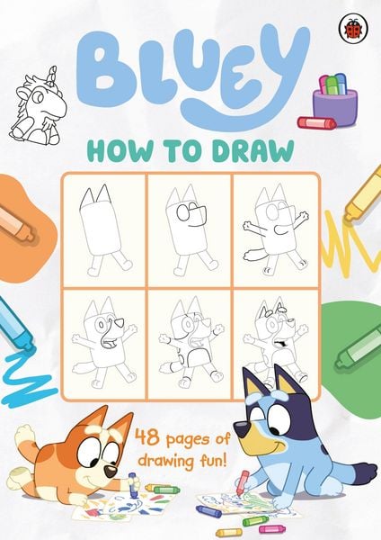 Produktbild: Bluey: How to Draw