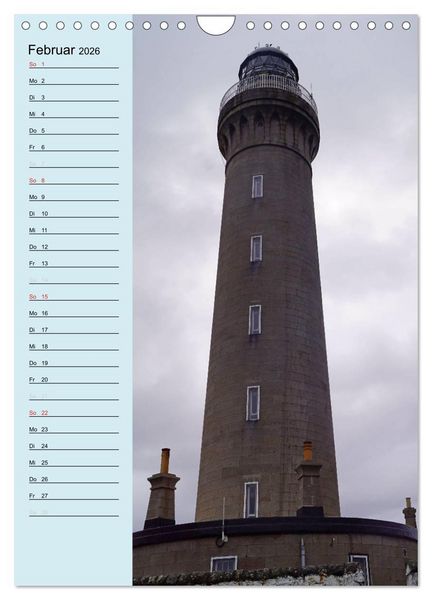 Produktbild: Leuchtt&uuml;rme - Geburtstagskalender (Wandkalender 2026 DIN A4 hoch), CALVENDO Monatskalender