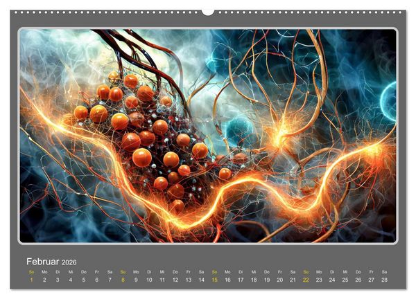Produktbild: Energiefantasien (hochwertiger Premium Wandkalender 2026 DIN A2 quer), Kunstdruck in Hochglanz