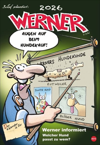 Produktbild: Werner Kalender 2026
