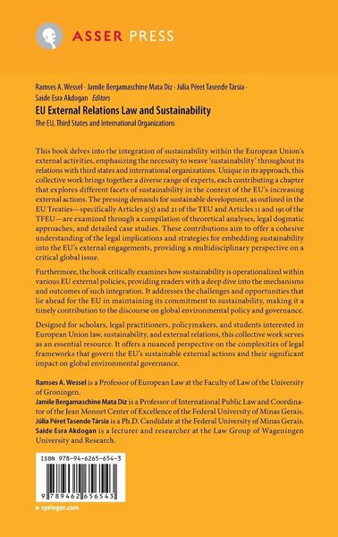 Produktbild: EU External Relations Law and Sustainability