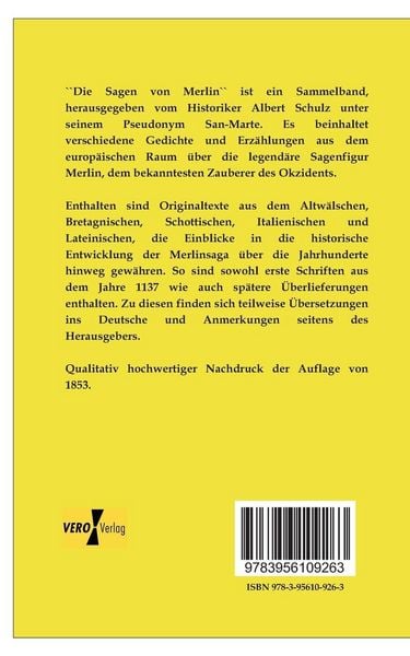 Produktbild: Die Sagen von Merlin