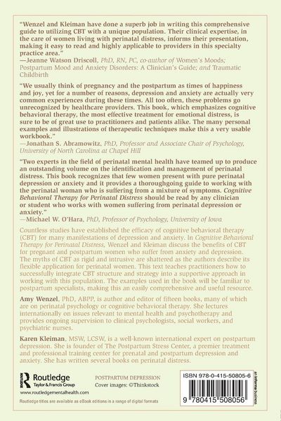 Produktbild: Cognitive Behavioral Therapy for Perinatal Distress