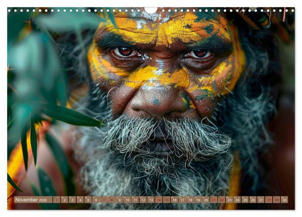 Produktbild: Aborigines - Farben des Outback (Wandkalender 2026 DIN A3 quer), CALVENDO Monatskalender