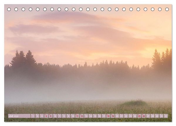Produktbild: Stille Naturmomente (Tischkalender 2026 DIN A5 quer), CALVENDO Monatskalender