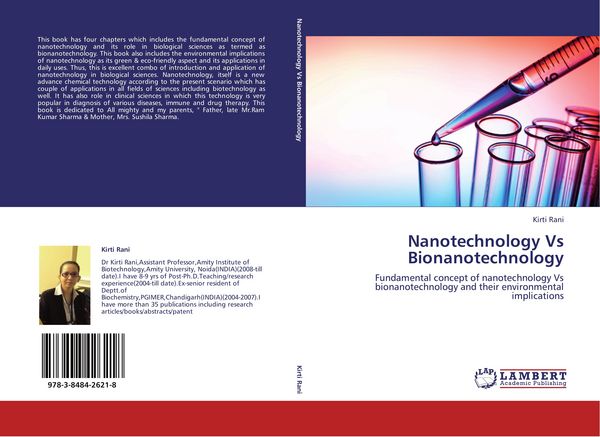 Produktbild: Nanotechnology Vs Bionanotechnology