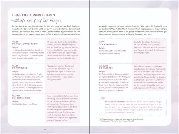 Produktbild: Writing Romance. Dein Schreib-Workshop f&uuml;r deine ultimative Lovestory