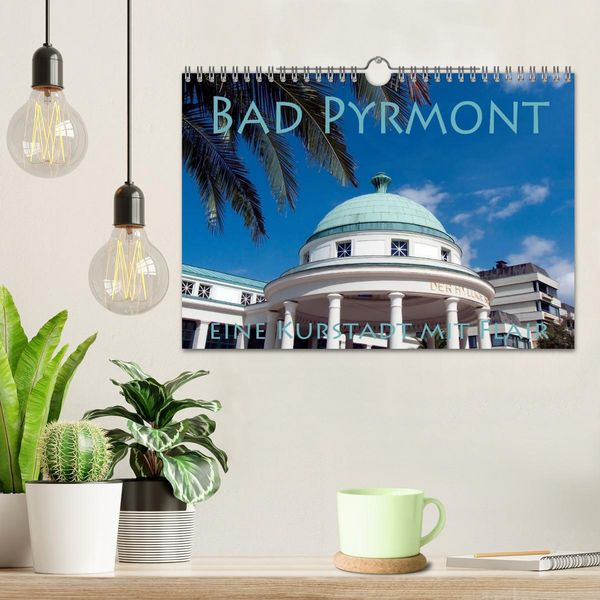 Produktbild: Bad Pyrmont - eine Kurstadt mit Flair (Wandkalender 2026 DIN A4 quer), CALVENDO Monatskalender