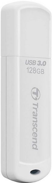 Produktbild: Transcend JetFlash&reg; 730 USB-Stick 128 GB Wei&szlig; TS128GJF730 USB-A (USB 3.2 Gen 1)