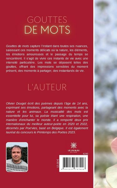Produktbild: Douget, O: Gouttes de mots