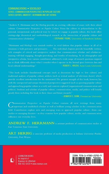 Produktbild: Communication Perspectives on Popular Culture