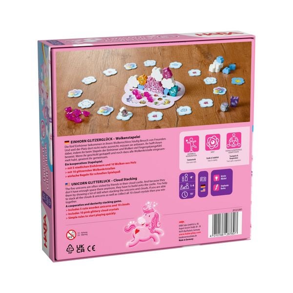 Produktbild: Einhorn Glitzergl&uuml;ck - Wolkenstapelei