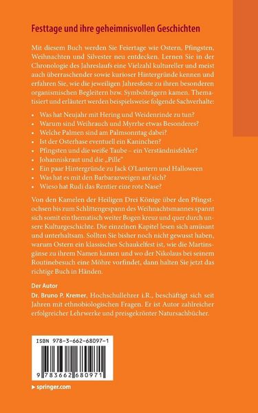 Produktbild: Festtage und ihre geheimnisvollen Geschichten: Von Osterhasen, Pfingstochsen und Weihnachtsbäumen