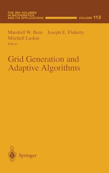 Produktbild: Grid Generation and Adaptive Algorithms