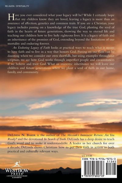 Produktbild: An Enduring Legacy of Faith