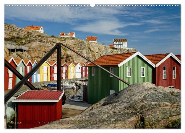 Produktbild: Westschweden - Flair einer K&uuml;ste in Licht und Farben (hochwertiger Premium Wandkalender 2026 DIN A2 quer), Kunstdruck in Hochglanz
