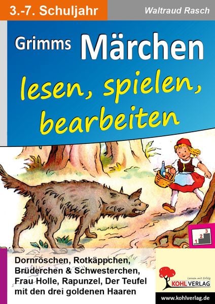 Produktbild: Grimms M&auml;rchen lesen, spielen, bearbeiten
