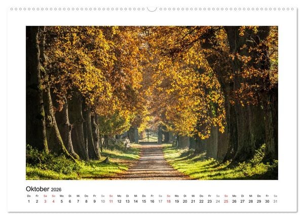 Produktbild: Impressionen aus Ostwestfalen-Lippe (hochwertiger Premium Wandkalender 2026 DIN A2 quer), Kunstdruck in Hochglanz