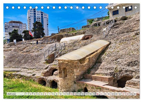Produktbild: Faszinierendes Albanien (Tischkalender 2026 DIN A5 quer), CALVENDO Monatskalender