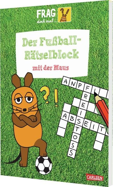 Produktbild: Frag doch mal ... die Maus: Der Fu&szlig;ball-R&auml;tselblock mit der Maus