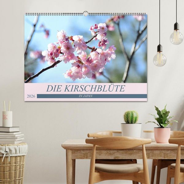 Produktbild: Die Kirschbl&uuml;te in Japan (Wandkalender 2026 DIN A2 quer), CALVENDO Monatskalender