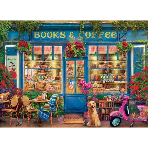 Produktbild: Books & Coffee by Artbeat Studio