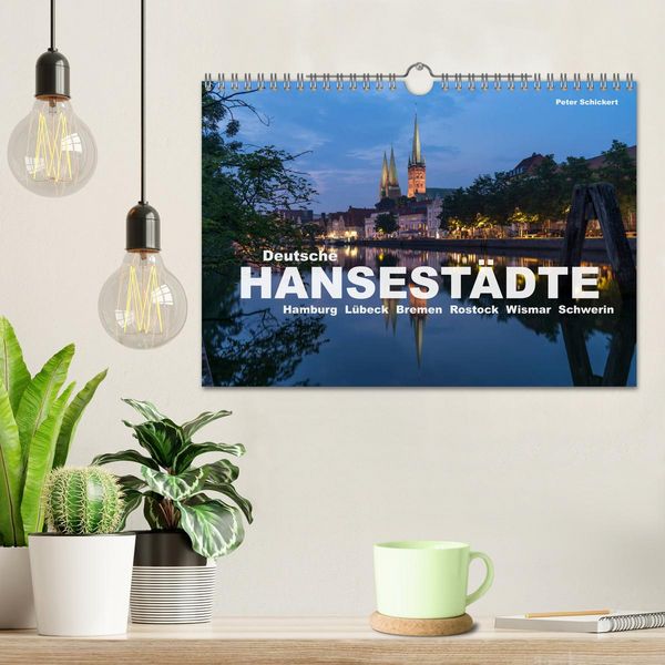 Produktbild: Deutsche Hansest&auml;dte (Wandkalender 2026 DIN A4 quer), CALVENDO Monatskalender